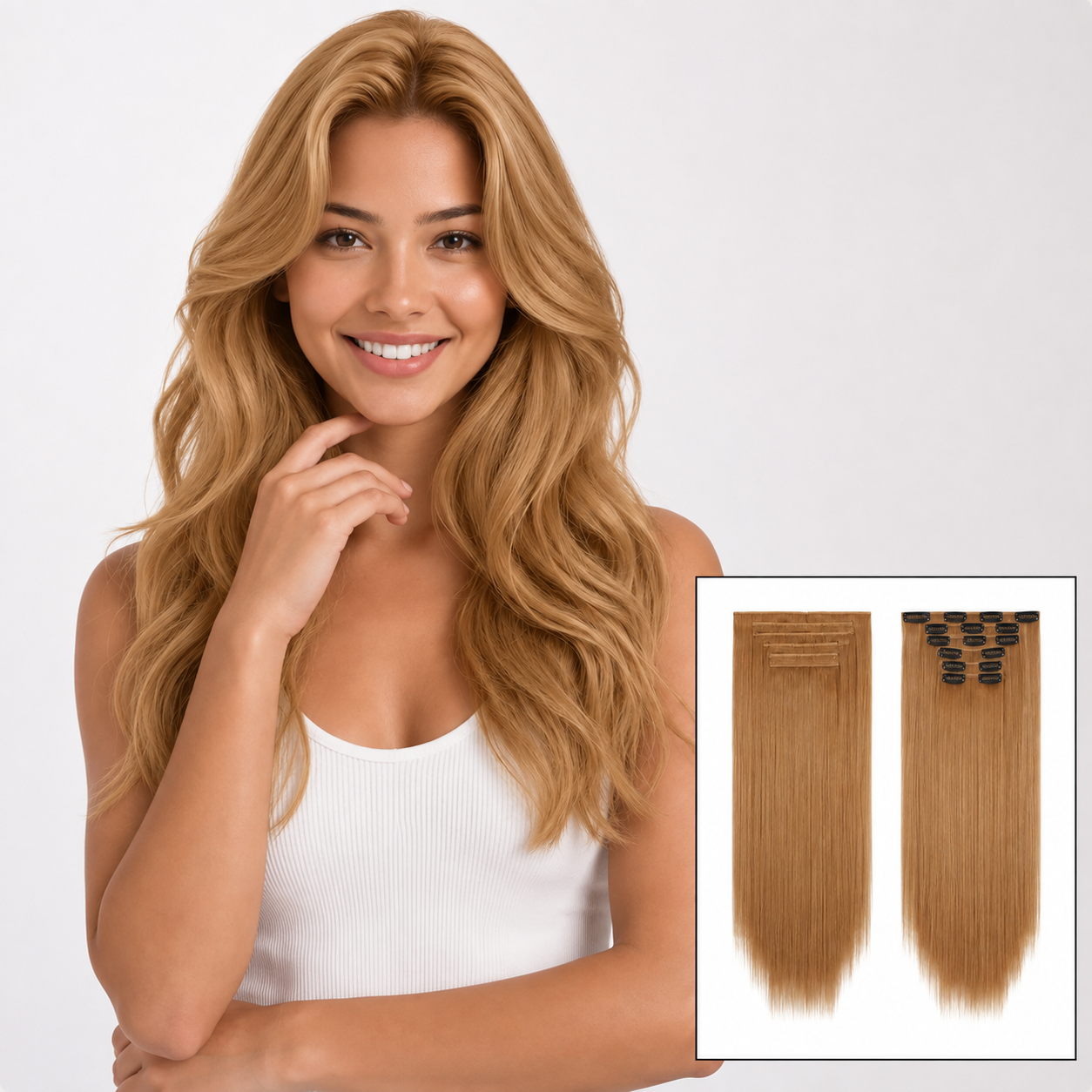 6-Piece Scalp Clip-in Hair Extension Set™