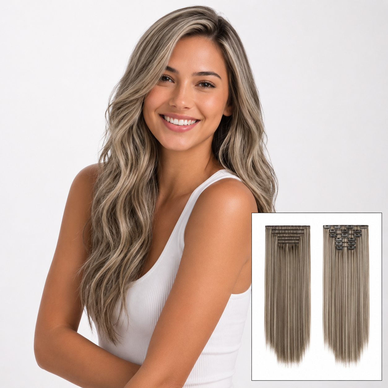 6-Piece Scalp Clip-in Hair Extension Set™