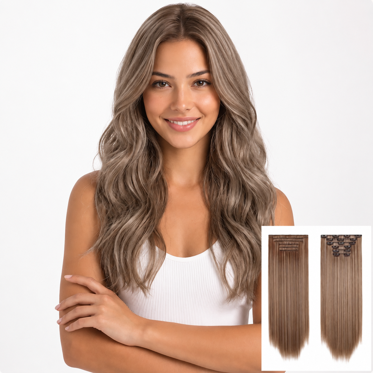 6-Piece Scalp Clip-in Hair Extension Set™