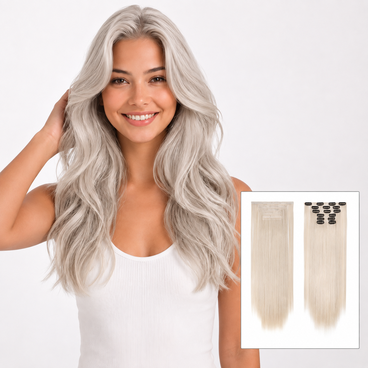 6-Piece Scalp Clip-in Hair Extension Set™