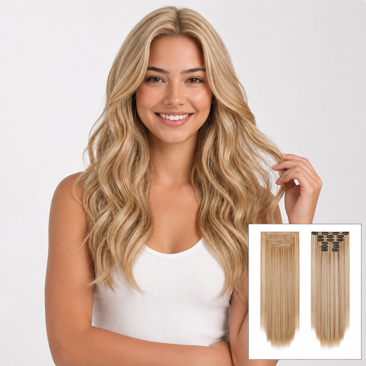 6-Piece Scalp Clip-in Hair Extension Set™