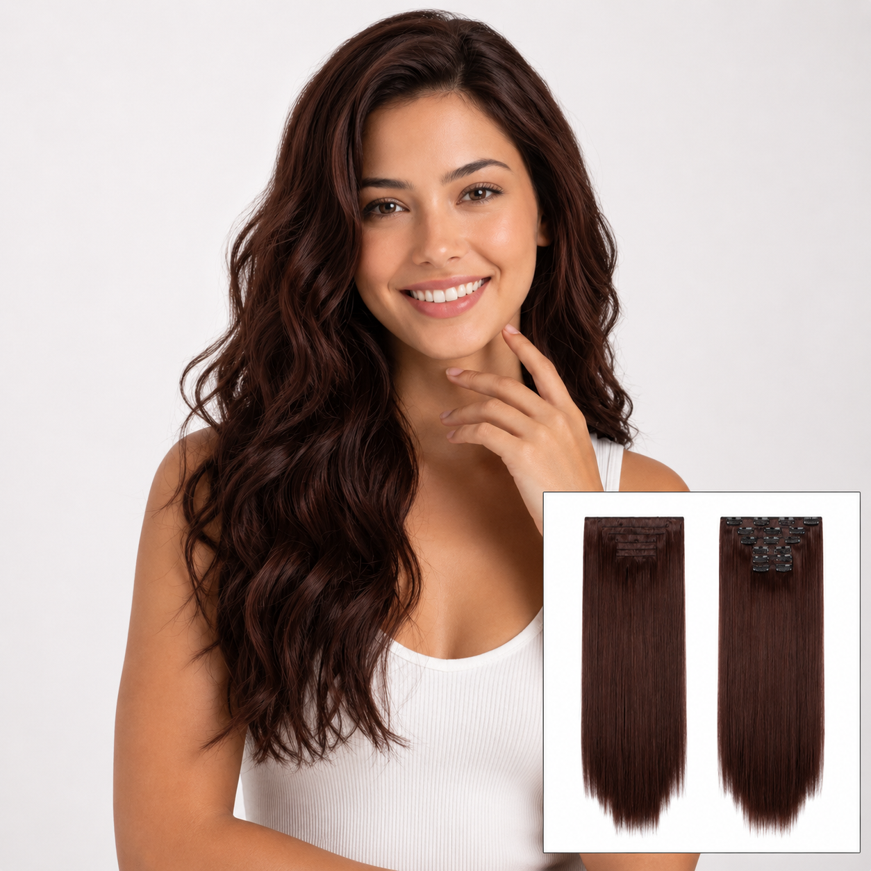 6-Piece Scalp Clip-in Hair Extension Set™