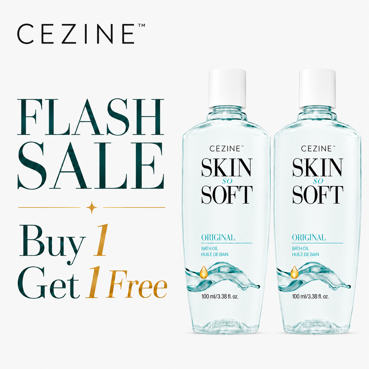 Cezine™ Skin So Soft Original Bath Oil