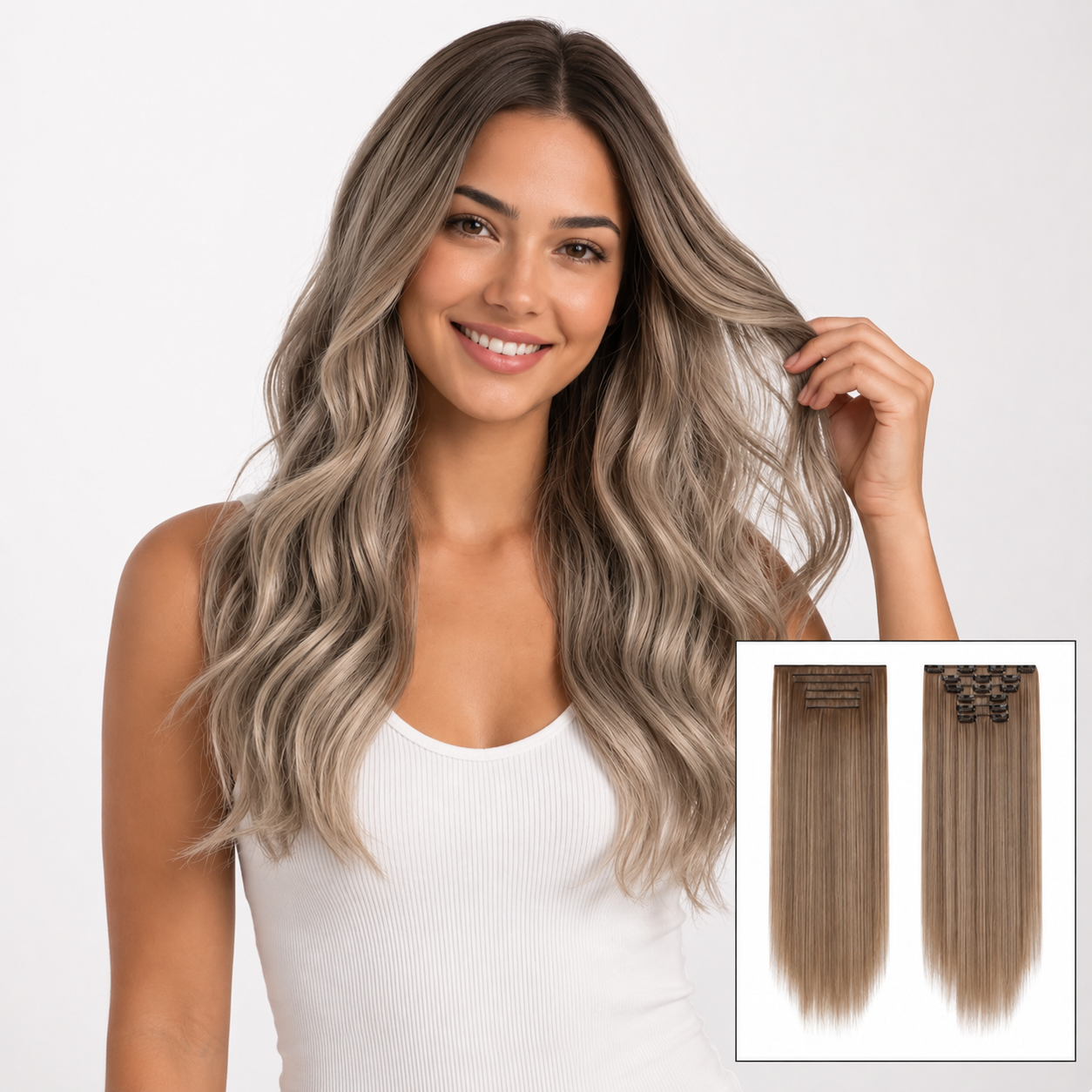 6-Piece Scalp Clip-in Hair Extension Set™