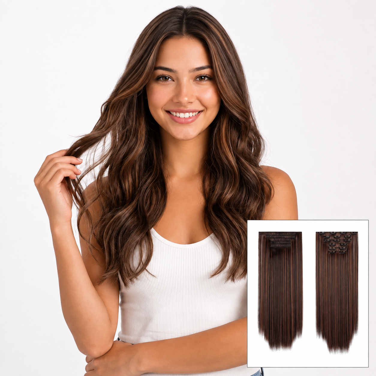 6-Piece Scalp Clip-in Hair Extension Set™