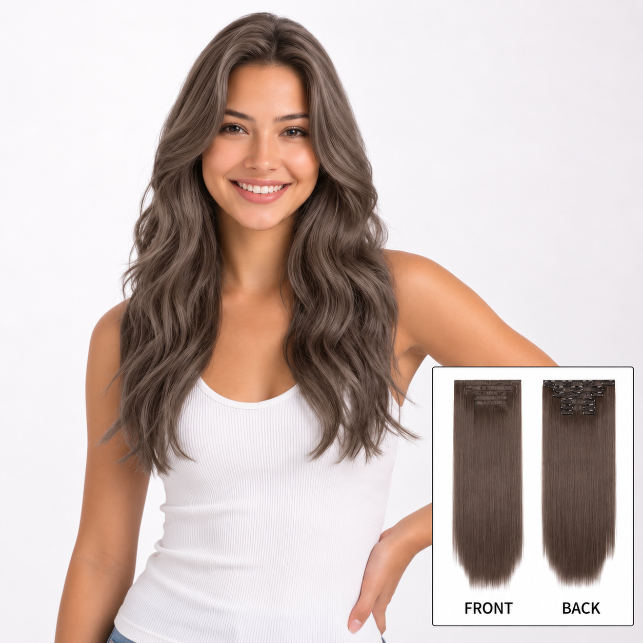6-Piece Scalp Clip-in Hair Extension Set™