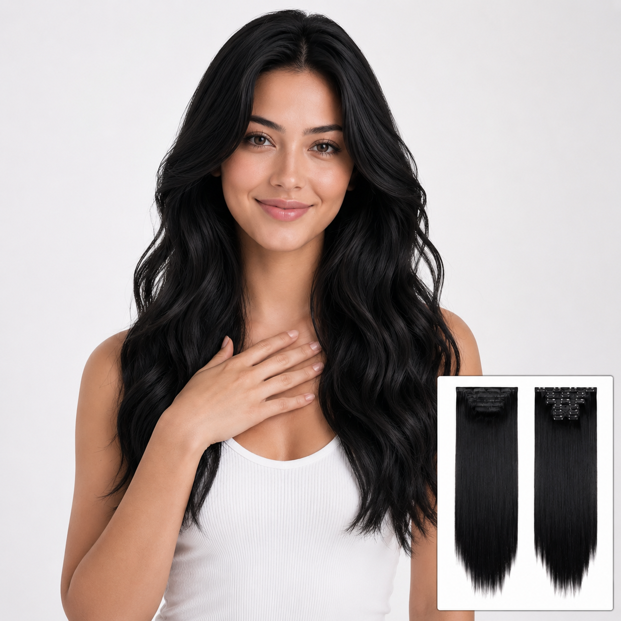 6-Piece Scalp Clip-in Hair Extension Set™