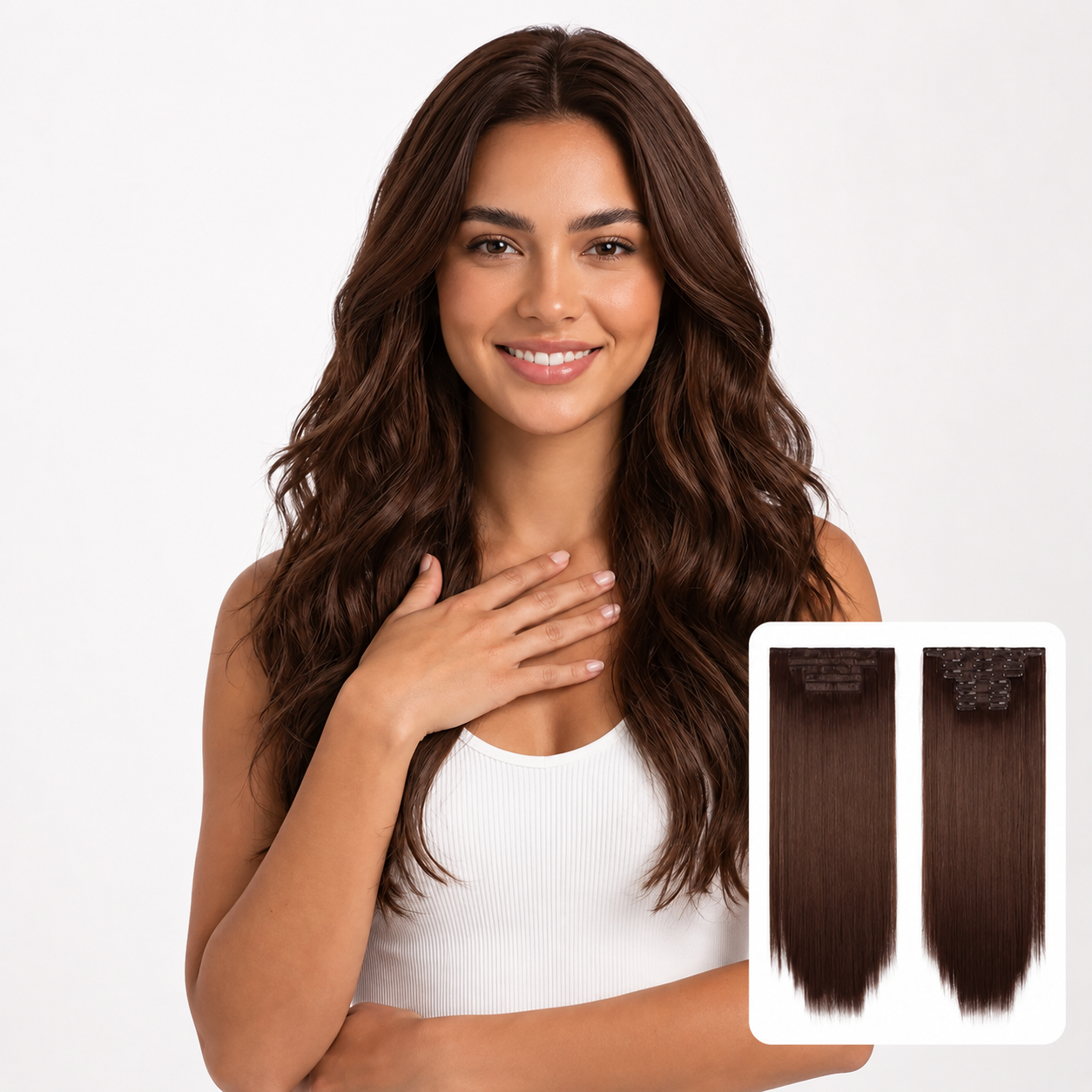 6-Piece Scalp Clip-in Hair Extension Set™