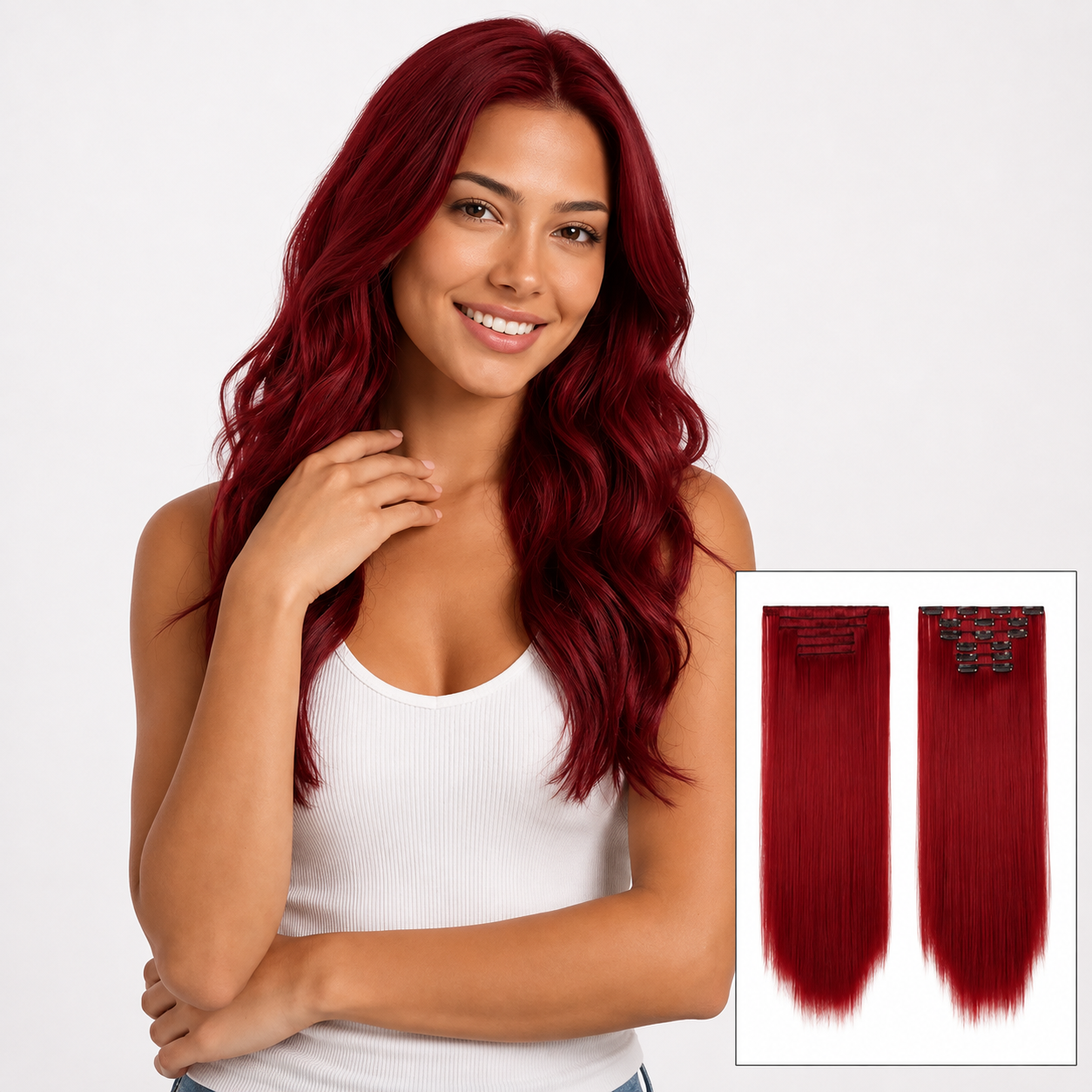 6-Piece Scalp Clip-in Hair Extension Set™