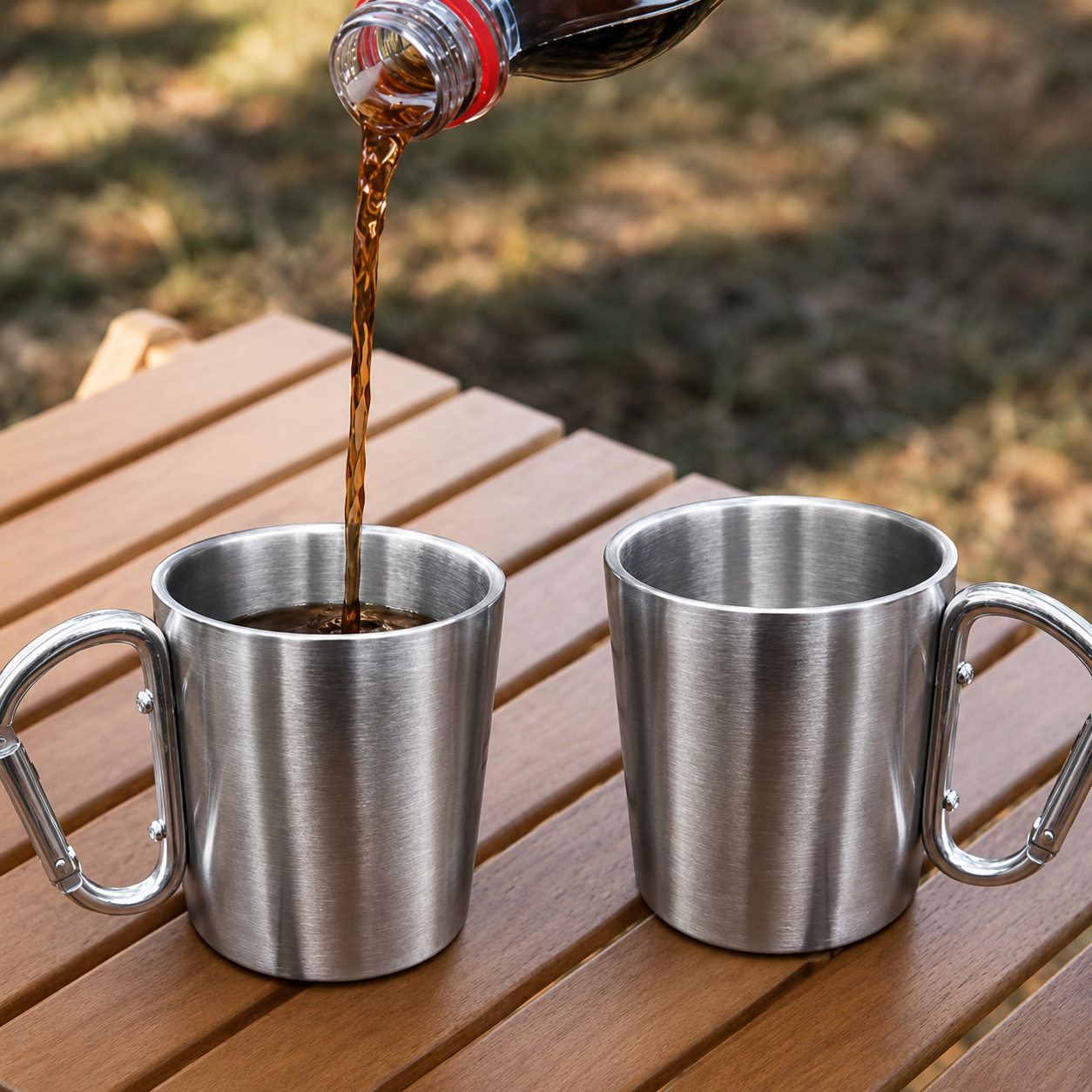 Camping Steel Mug