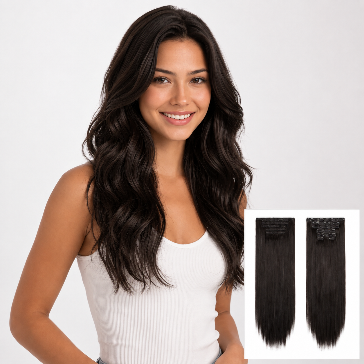 6-Piece Scalp Clip-in Hair Extension Set™