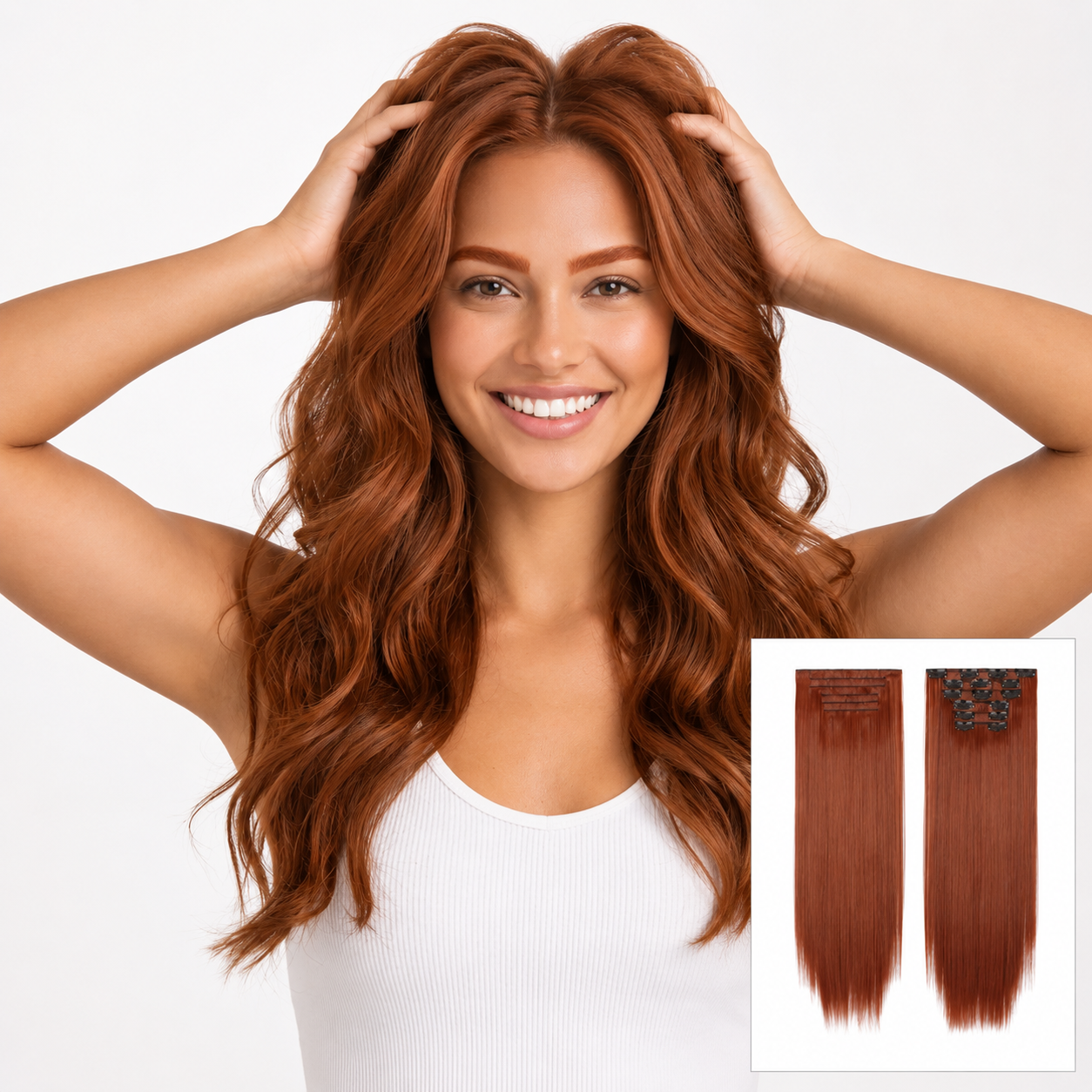 6-Piece Scalp Clip-in Hair Extension Set™