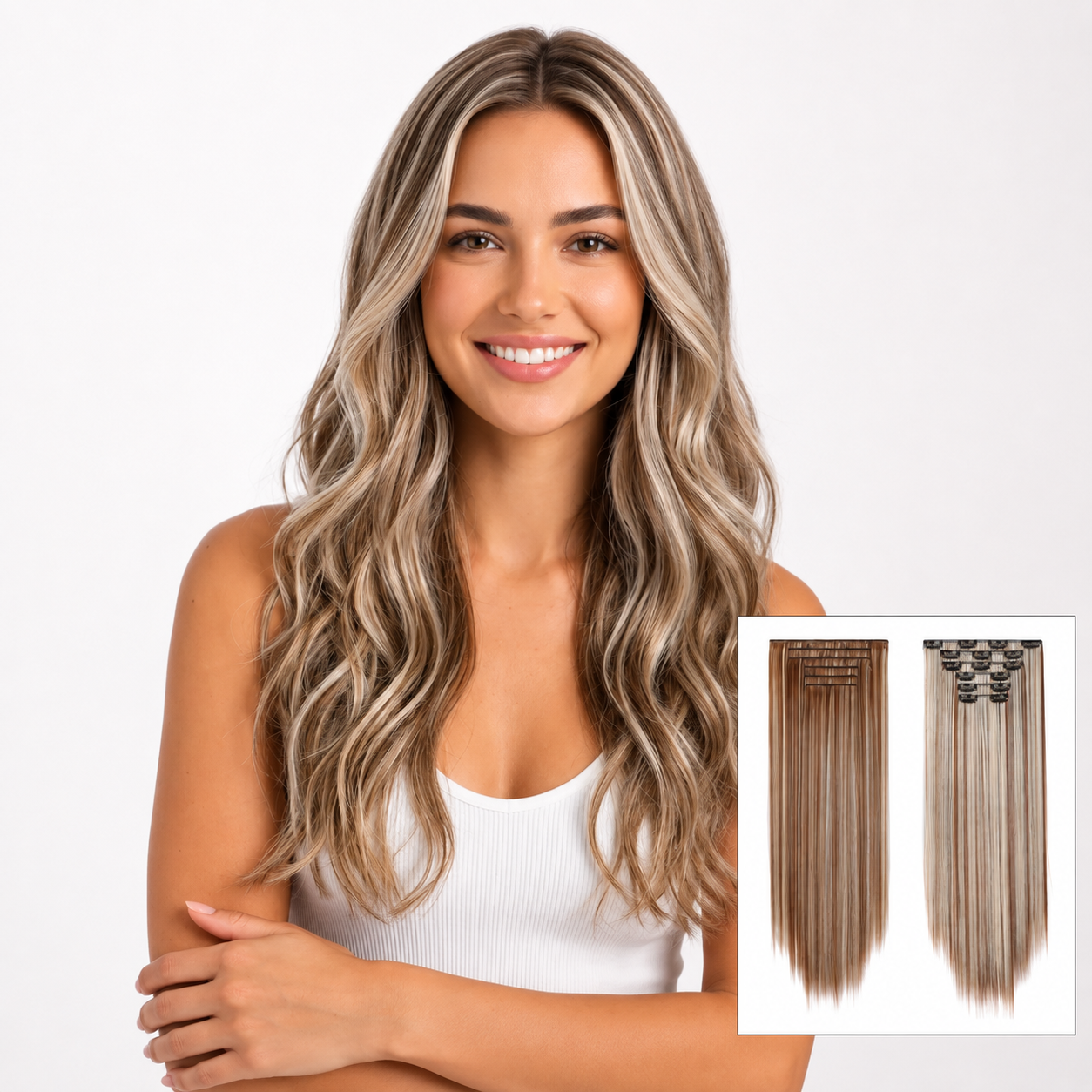 6-Piece Scalp Clip-in Hair Extension Set™