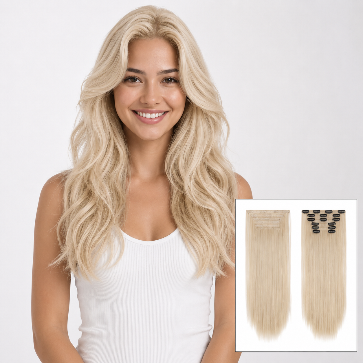 6-Piece Scalp Clip-in Hair Extension Set™
