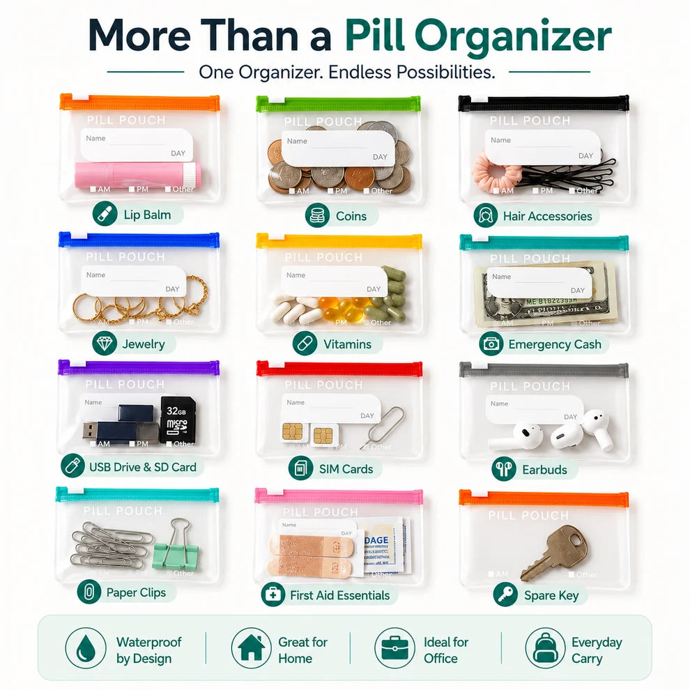 Cezine™ – Waterproof Weekly Pill Organizer