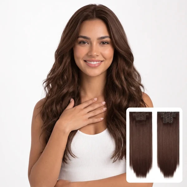 6-Piece Scalp Clip-In Hair Extension Set™
