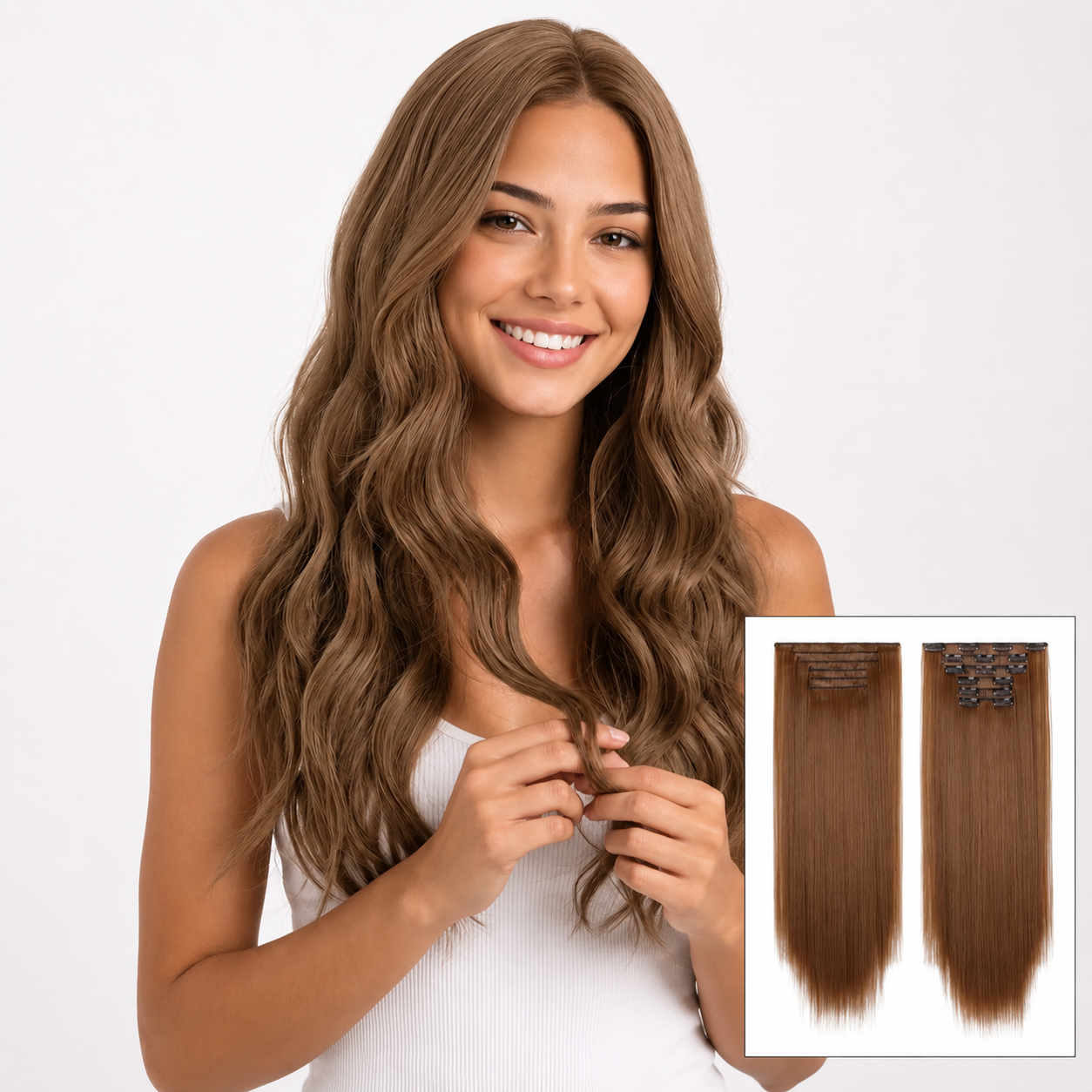 6-Piece Scalp Clip-in Hair Extension Set™
