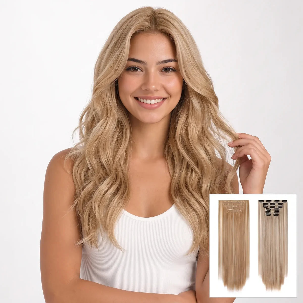6-Piece Scalp Clip-In Hair Extension Set™