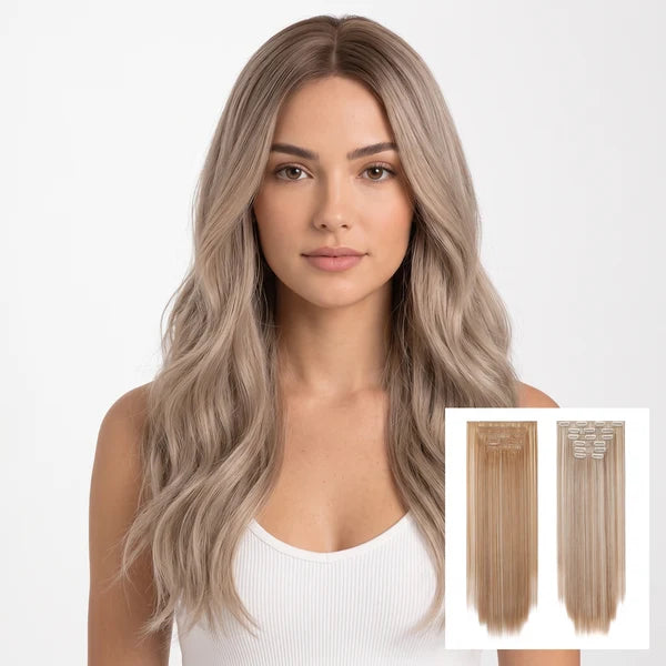6-Piece Scalp Clip-In Hair Extension Set™