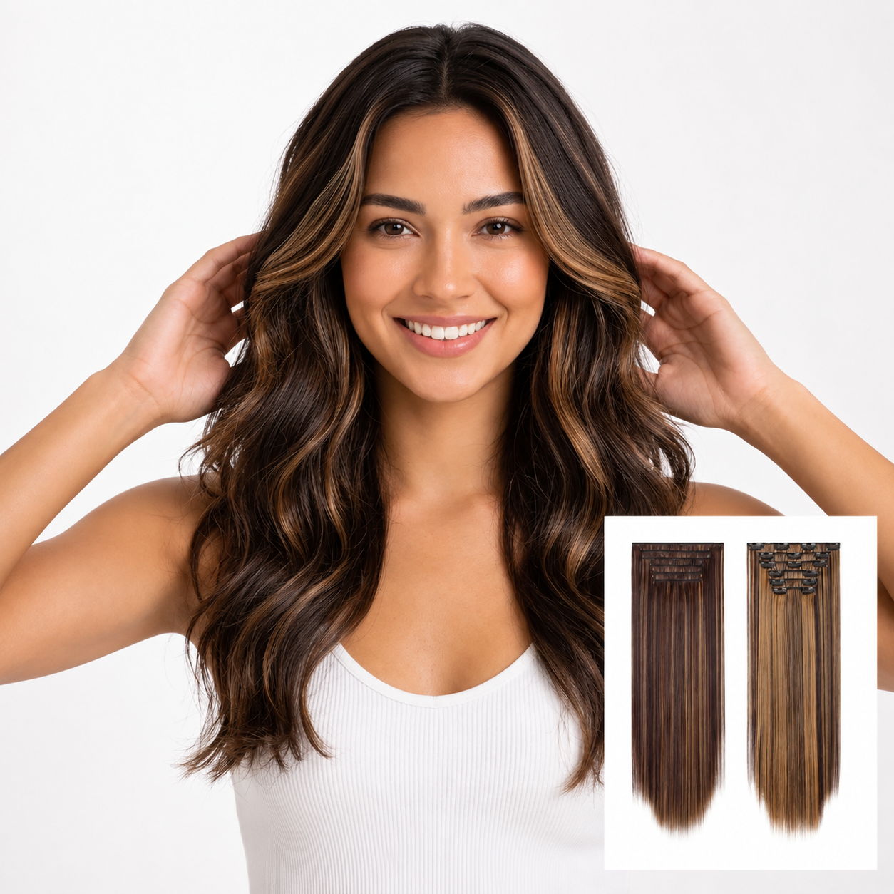 6-Piece Scalp Clip-in Hair Extension Set™