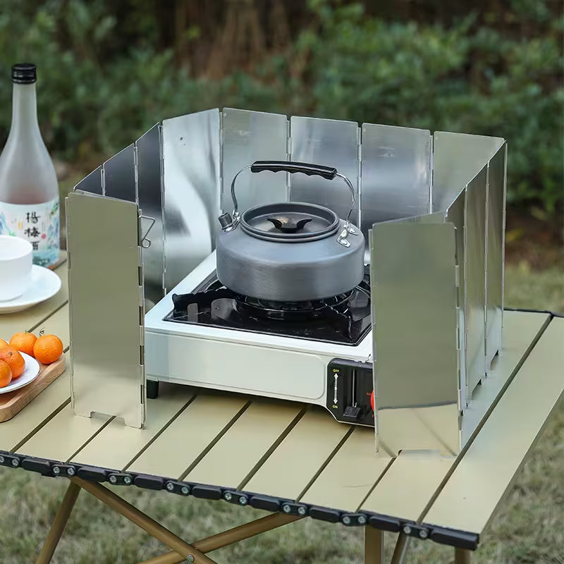 Outdoor Gas Stove Windshield