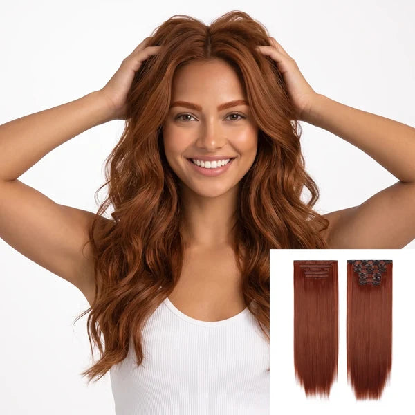 6-Piece Scalp Clip-In Hair Extension Set™