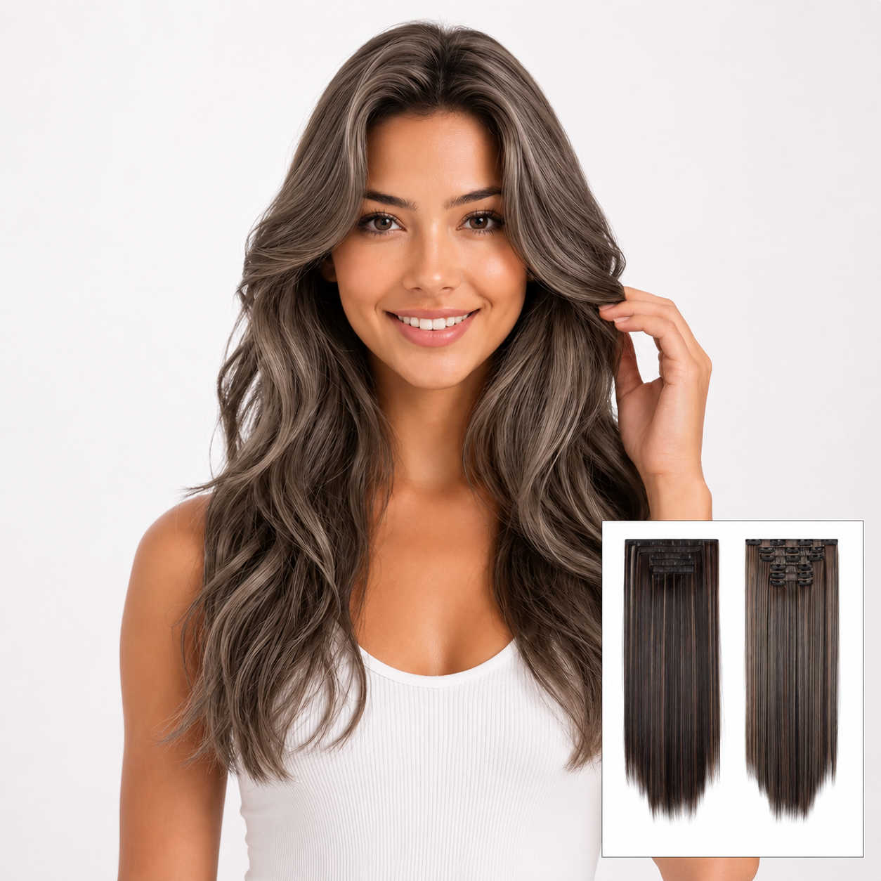6-Piece Scalp Clip-in Hair Extension Set™