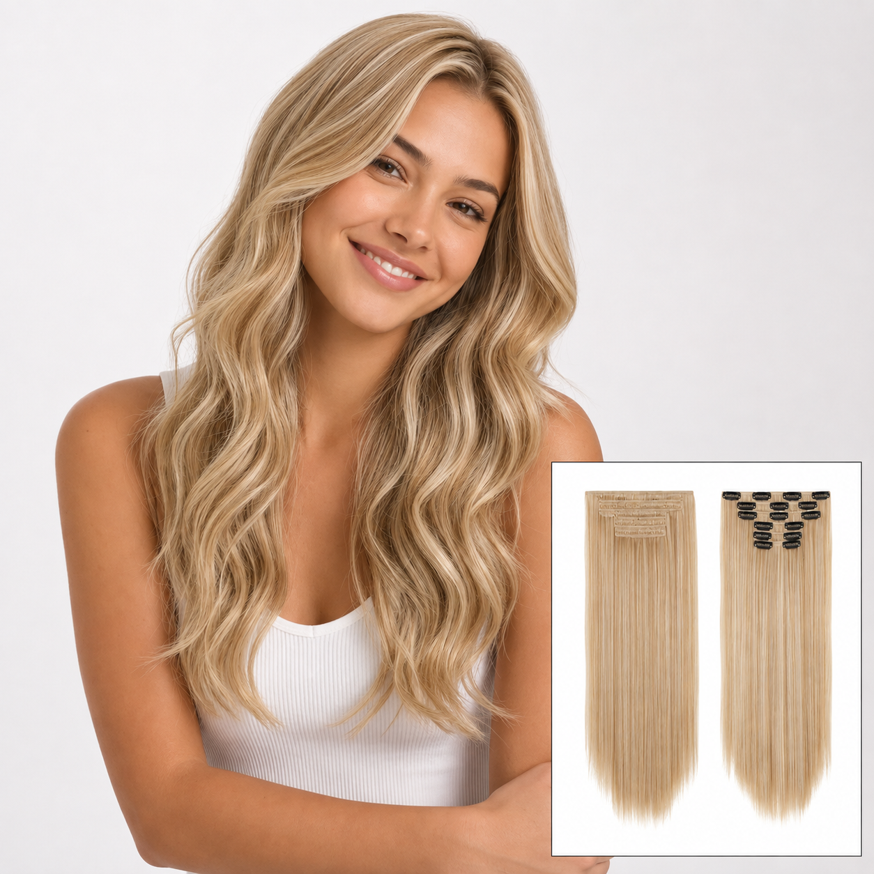 6-Piece Scalp Clip-in Hair Extension Set™