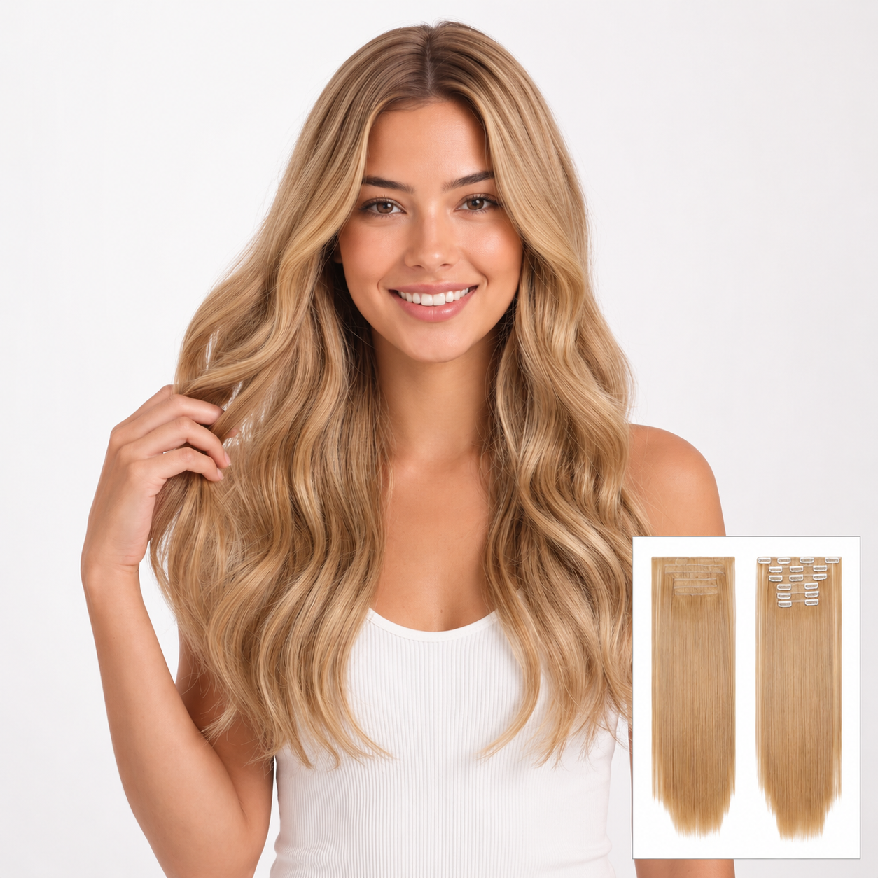 6-Piece Scalp Clip-in Hair Extension Set™