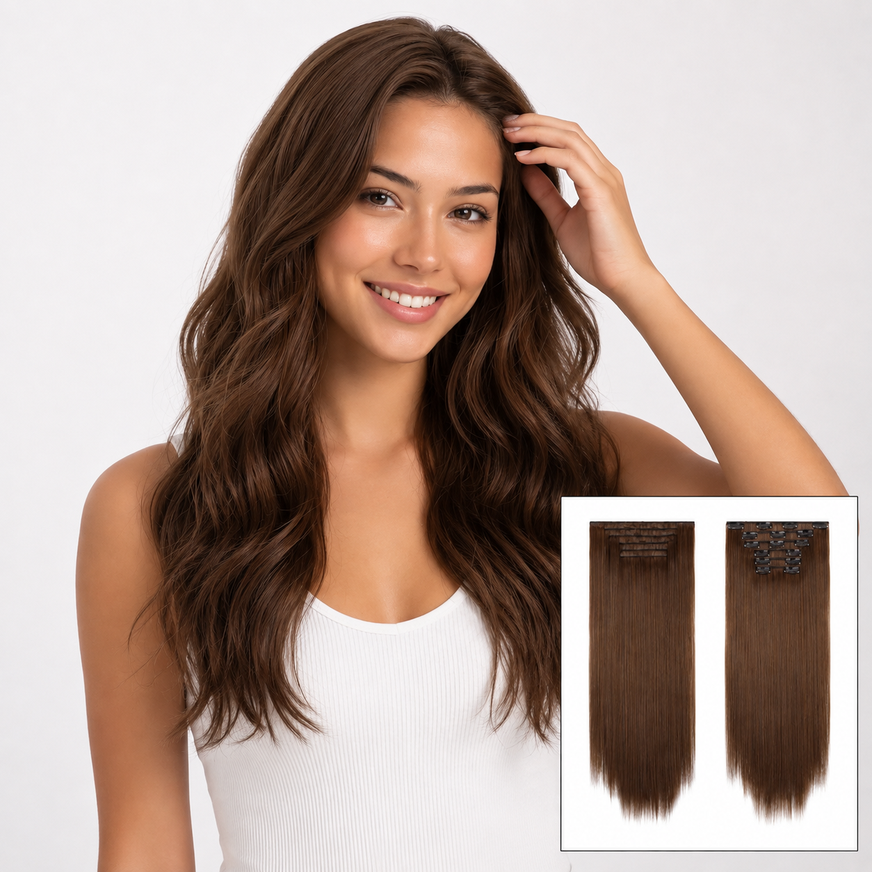 6-Piece Scalp Clip-in Hair Extension Set™