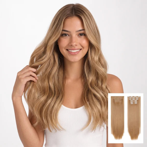 6-Piece Scalp Clip-In Hair Extension Set™