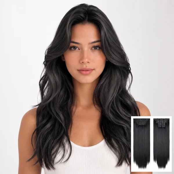 6-Piece Scalp Clip-In Hair Extension Set™